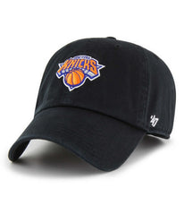 Load image into Gallery viewer, 47 Brand New York Knicks Black Clean Up Hat