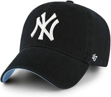 Load image into Gallery viewer, 47 Brand New York Yankees Black Ballpark Clean Up Hat
