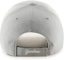 Load image into Gallery viewer, 47 Brand New York Yankees Gray MVP Hat
