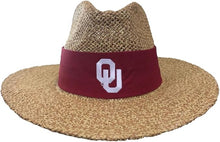 Load image into Gallery viewer, LogoFit Oklahoma Sooners Angler Safari Straw Hat
