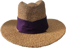 Load image into Gallery viewer, LogoFit LSU Tigers Angler Safari Straw Hat
