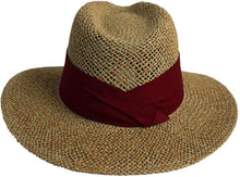 Load image into Gallery viewer, LogoFit Arkansas Razorbacks Angler Safari Straw Hat
