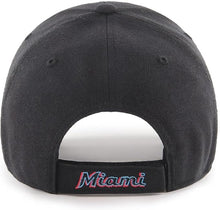 Load image into Gallery viewer, 47 Brand Miami Marlins Black MVP Hat
