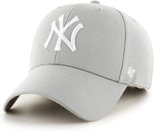 Load image into Gallery viewer, 47 Brand New York Yankees Gray MVP Hat
