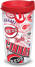 Load image into Gallery viewer, Tervis Cincinnati Reds Emblem Tumbler with Lid, 16 oz
