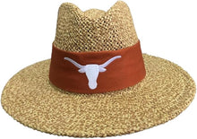 Load image into Gallery viewer, LogoFit Texas Longhorns Angler Safari Straw Hat
