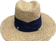 Load image into Gallery viewer, LogoFit Michigan Wolverines Angler Safari Straw Hat

