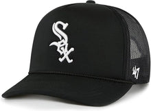 Load image into Gallery viewer, 47 Brand Chicago White Sox Foam Mesh Adjustable Trucker Hat

