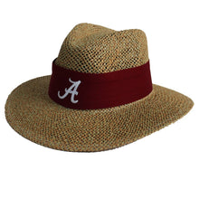 Load image into Gallery viewer, LogoFit Alabama Crimson Tide Nick Saban Angler Safari Straw Hat
