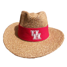 Load image into Gallery viewer, LogoFit Houston Cougars Angler Safari Straw Hat
