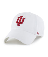 Load image into Gallery viewer, 47 Brand Indiana Hoosiers White Clean Up Adjustable Hat
